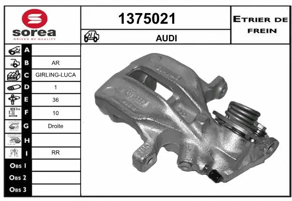 Brake Caliper (1375021)