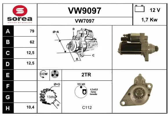 Starter (VW9097)