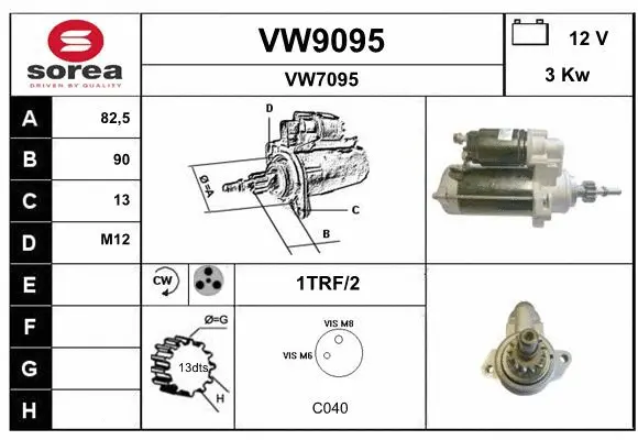 Starter (VW9095)