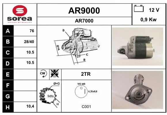 Starter (AR9000)
