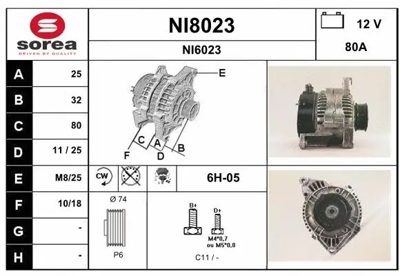Alternator (NI8023)