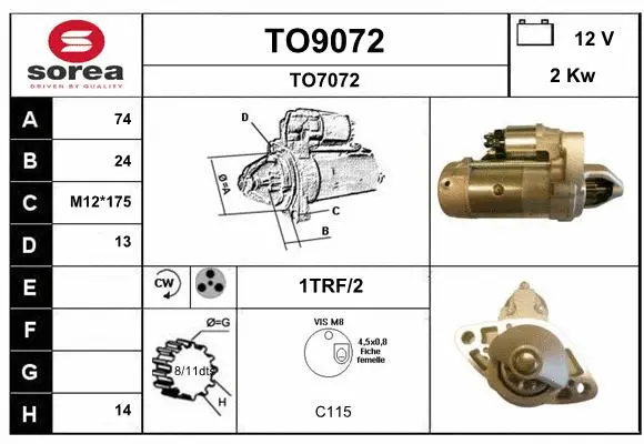 Starter (TO9072)