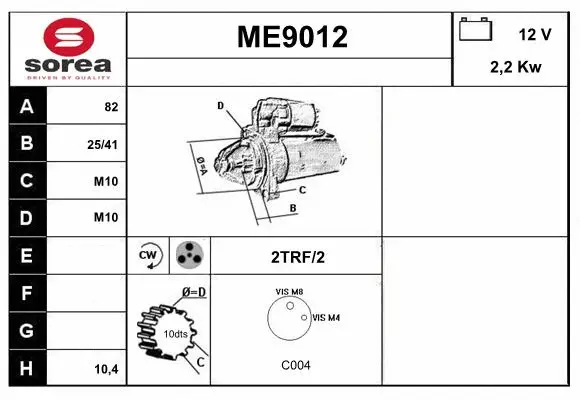 Starter (ME9012)