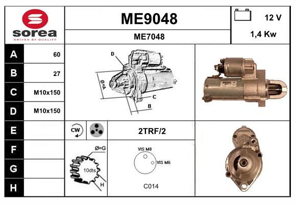 Starter (ME9048)
