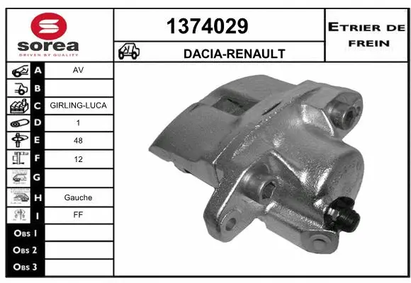 Brake Caliper (1374029)