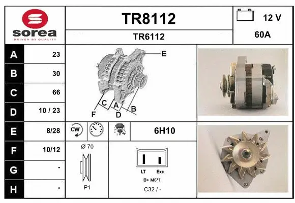 Alternator (TR8112)