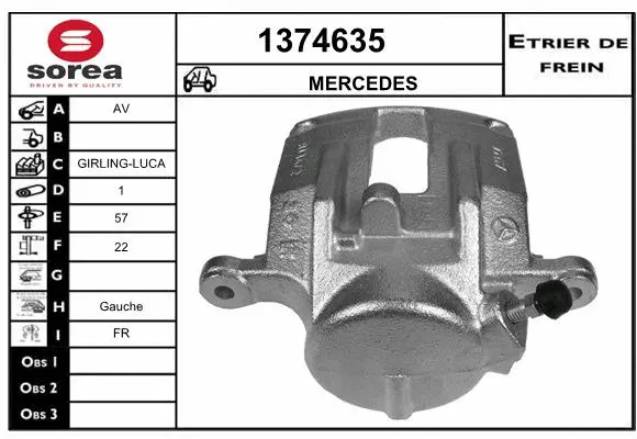 Brake Caliper (1374635)