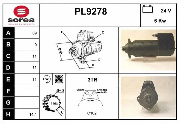 Starter (PL9278)