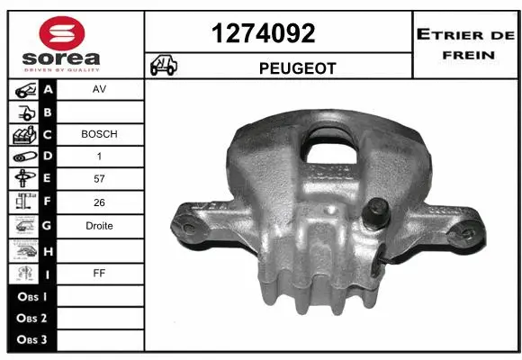 Brake Caliper (1274092)