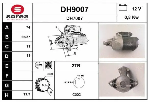 Starter (DH9007)