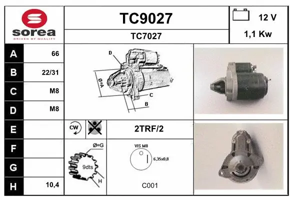 Starter (TC9027)