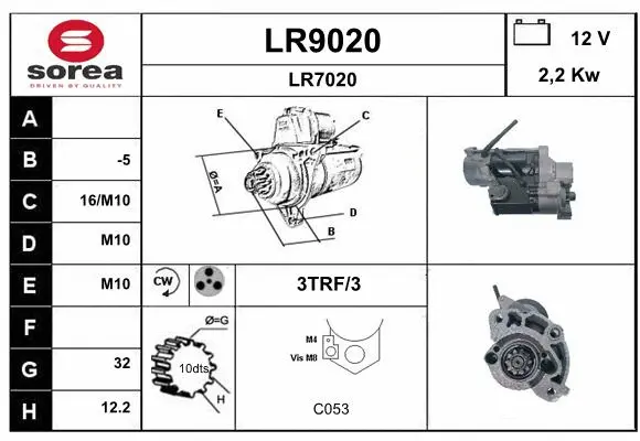 Starter (LR9020)