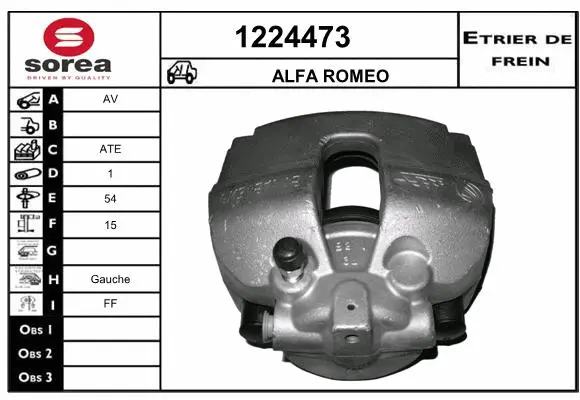 Brake Caliper (1224473)