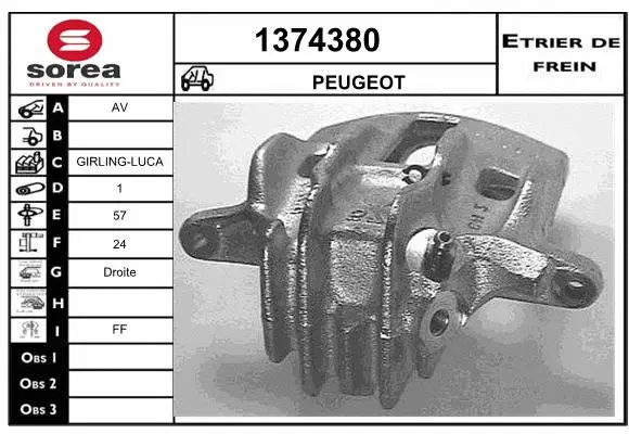 Brake Caliper (1374380)