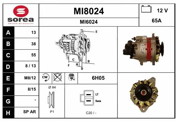 Alternator (MI8024)
