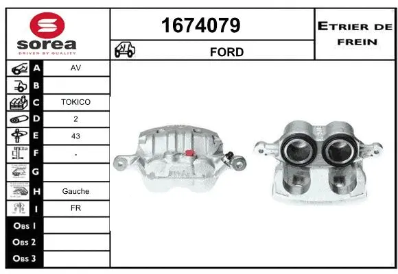 Brake Caliper (1674079)