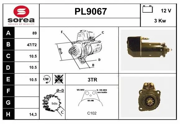 Starter (PL9067)