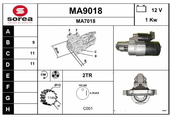 Starter (MA9018)