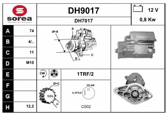 Starter (DH9017)
