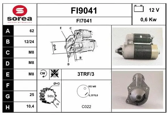 Starter (FI9041)
