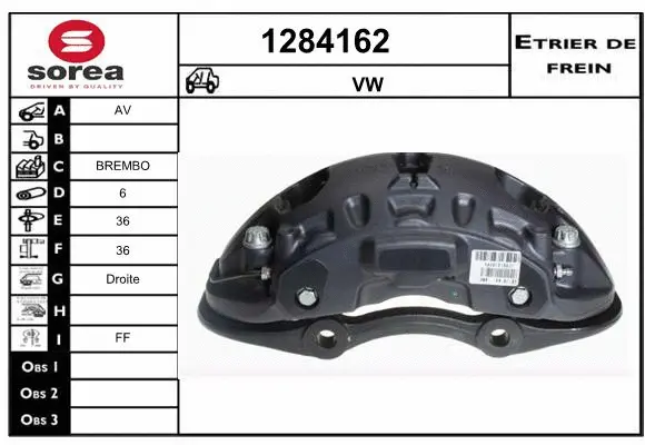 Brake Caliper (1284162)