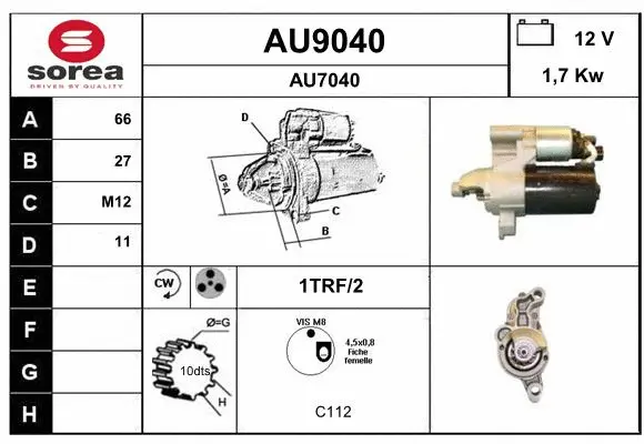 Starter (AU9040)