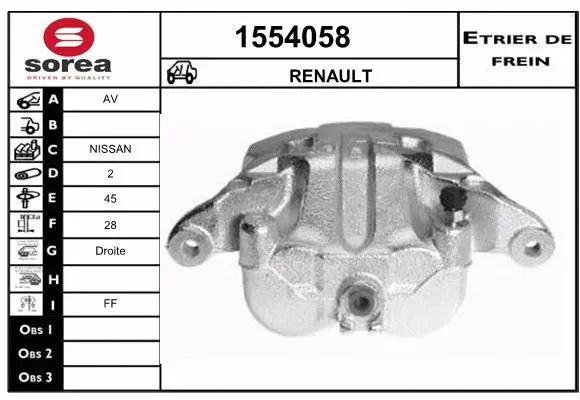 Brake Caliper (1554058)