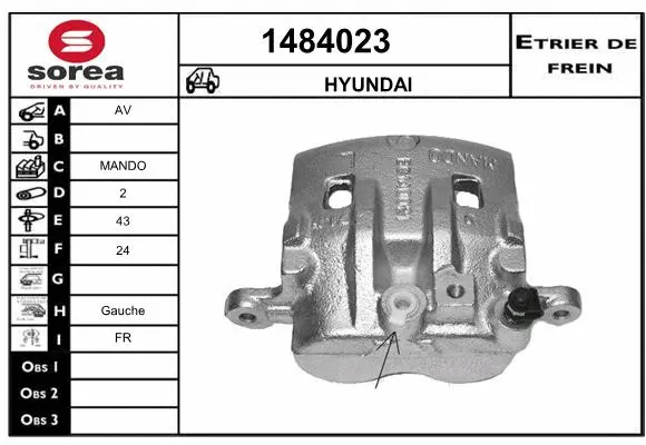 Brake Caliper (1484023)
