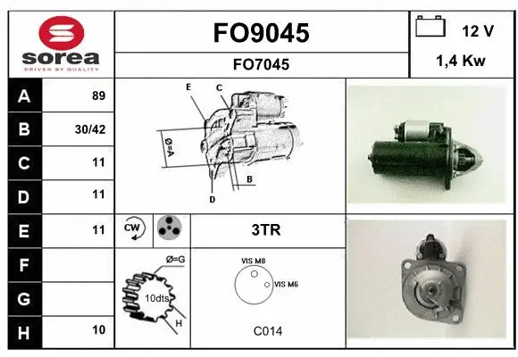 Starter (FO9045)