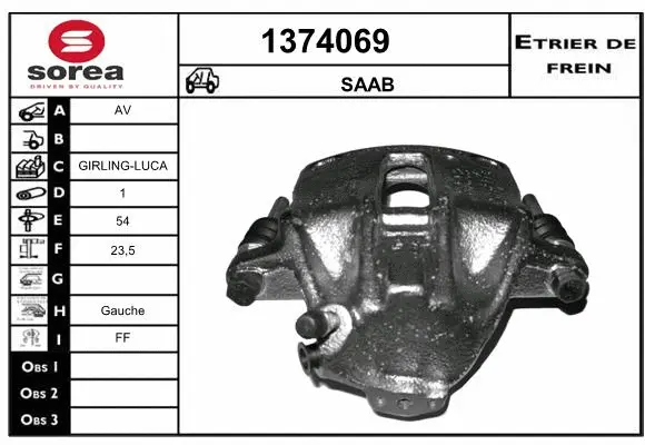 Brake Caliper (1374069)