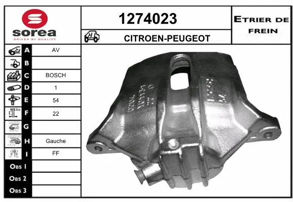Brake Caliper (1274023)