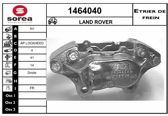 Brake Caliper (1464040)
