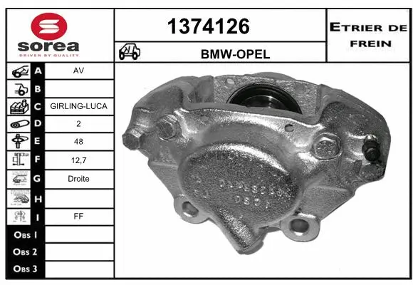 Brake Caliper (1374126)