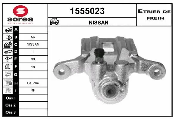 Brake Caliper (1555023)