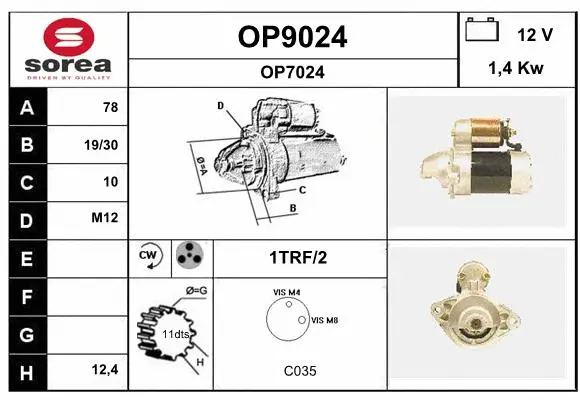 Starter (OP9024)