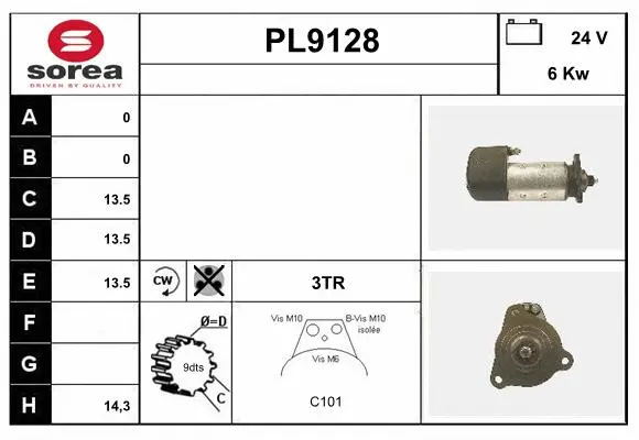 Starter (PL9128)
