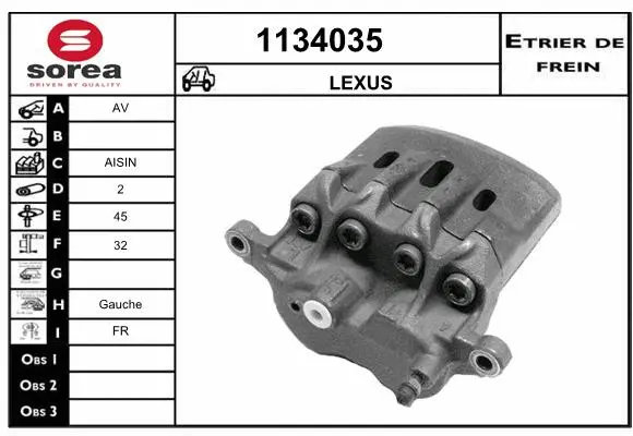 Brake Caliper (1134035)