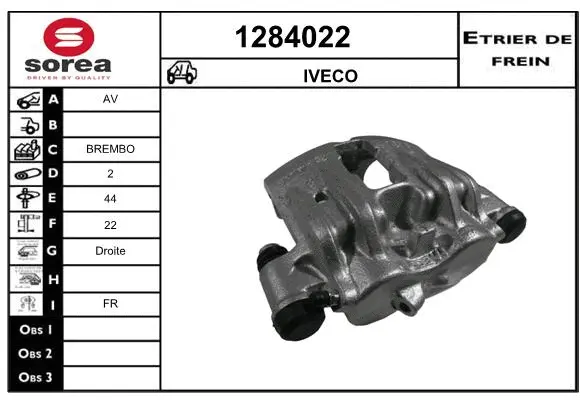 Brake Caliper (1284022)