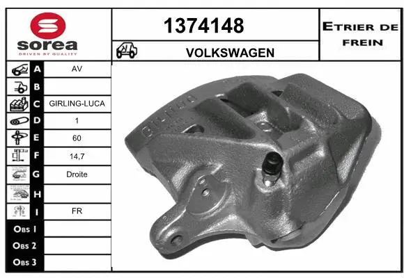 Brake Caliper (1374148)