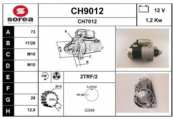 Starter (CH9012)