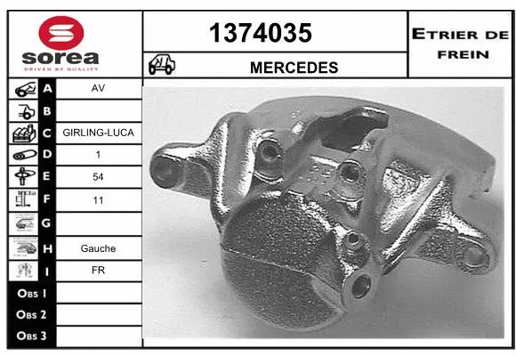Brake Caliper (1374035)