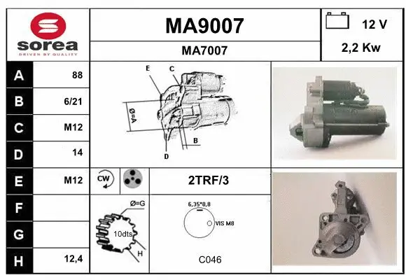 Starter (MA9007)