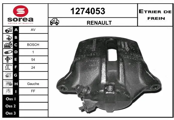 Brake Caliper (1274053)
