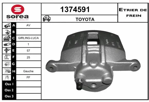 Brake Caliper (1374591)