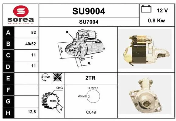 Starter (SU9004)