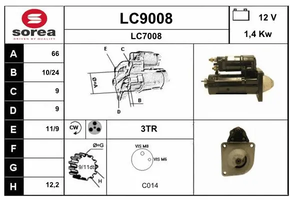 Starter (LC9008)