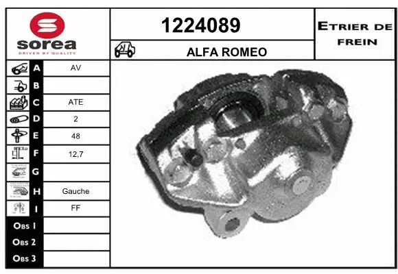 Brake Caliper (1224089)