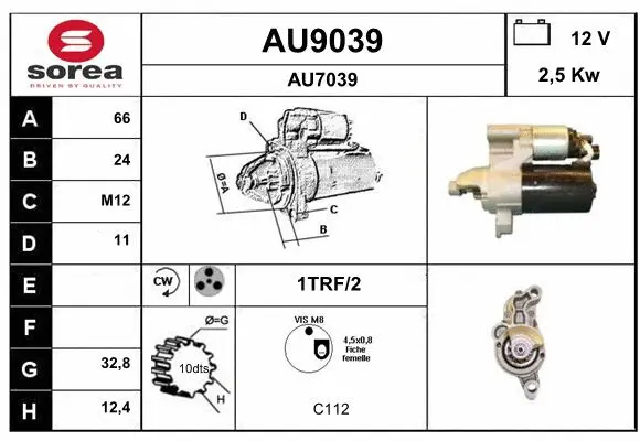 Starter (AU9039)
