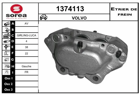 Brake Caliper (1374113)
