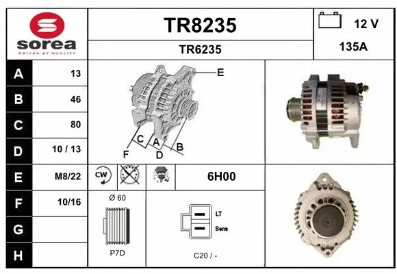 Alternator (TR8235)